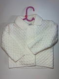 White Knitted Cardigan