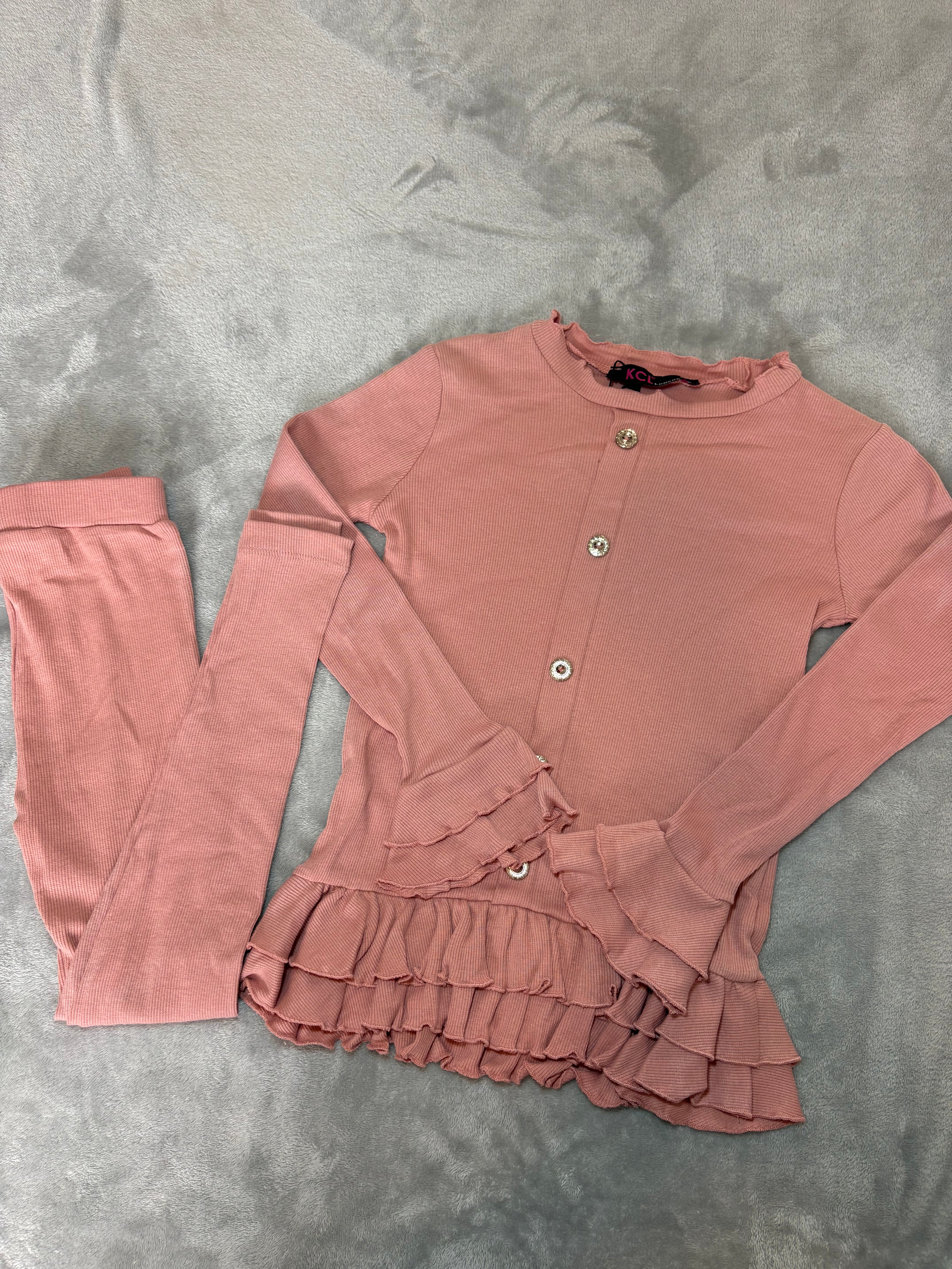 Long Sleeve Frill Set
