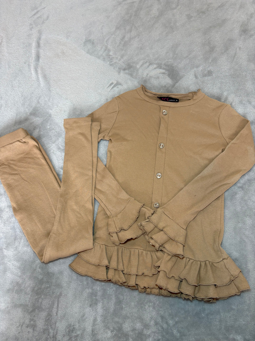Long Sleeve Frill Set