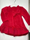 Red Velour Dress