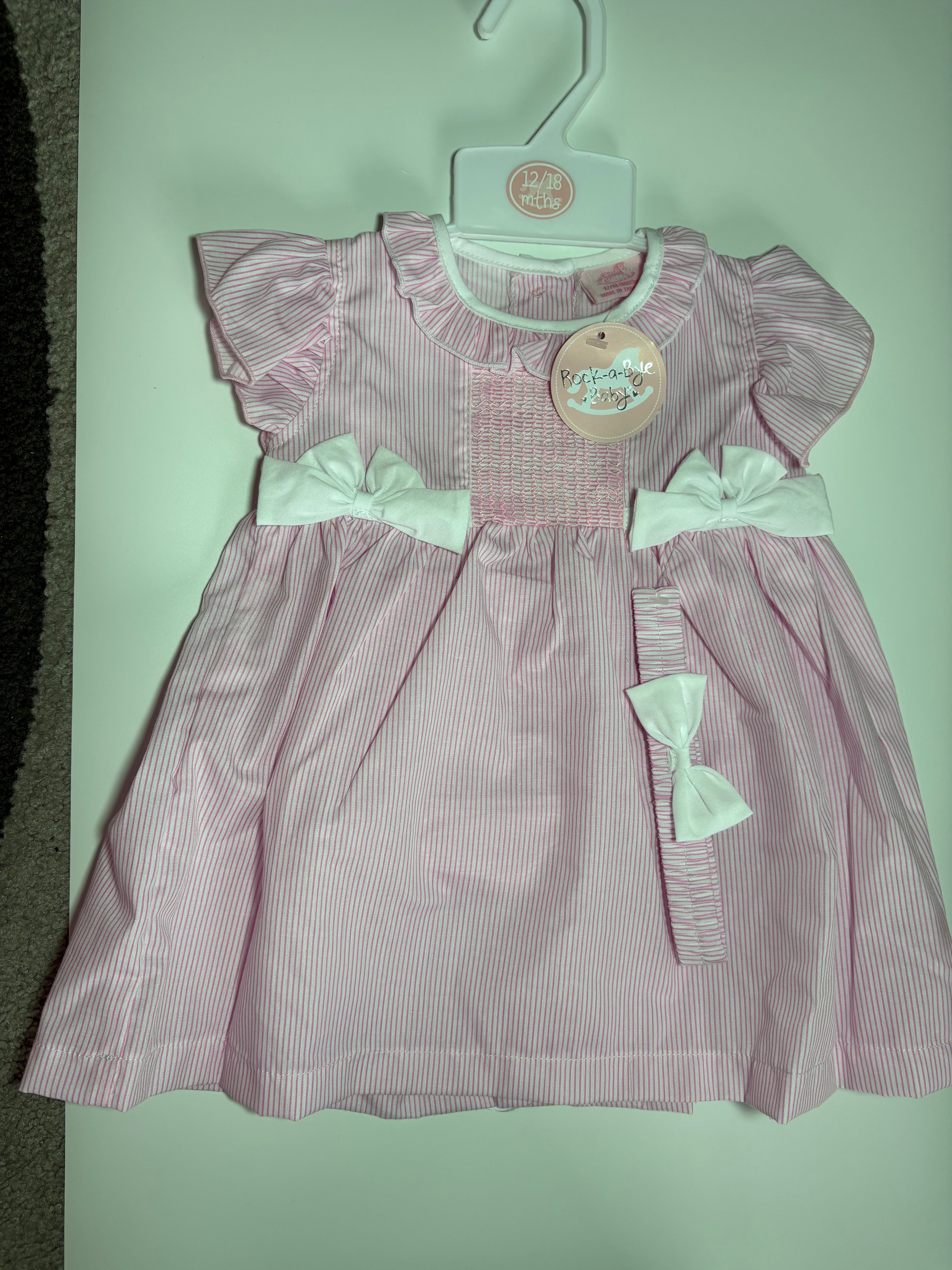 Pink Bow Dress